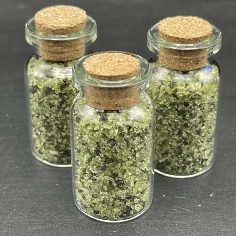 Peridot Vials SPECIMEN